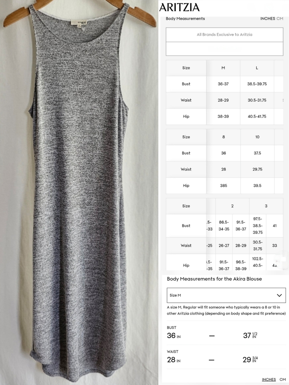 Aritzia Wilfred Free Heather Grey Sleeveless Knit Midi Dress - Picture 15 of 16